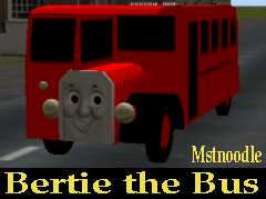 Bertie Bus Drivable and Static